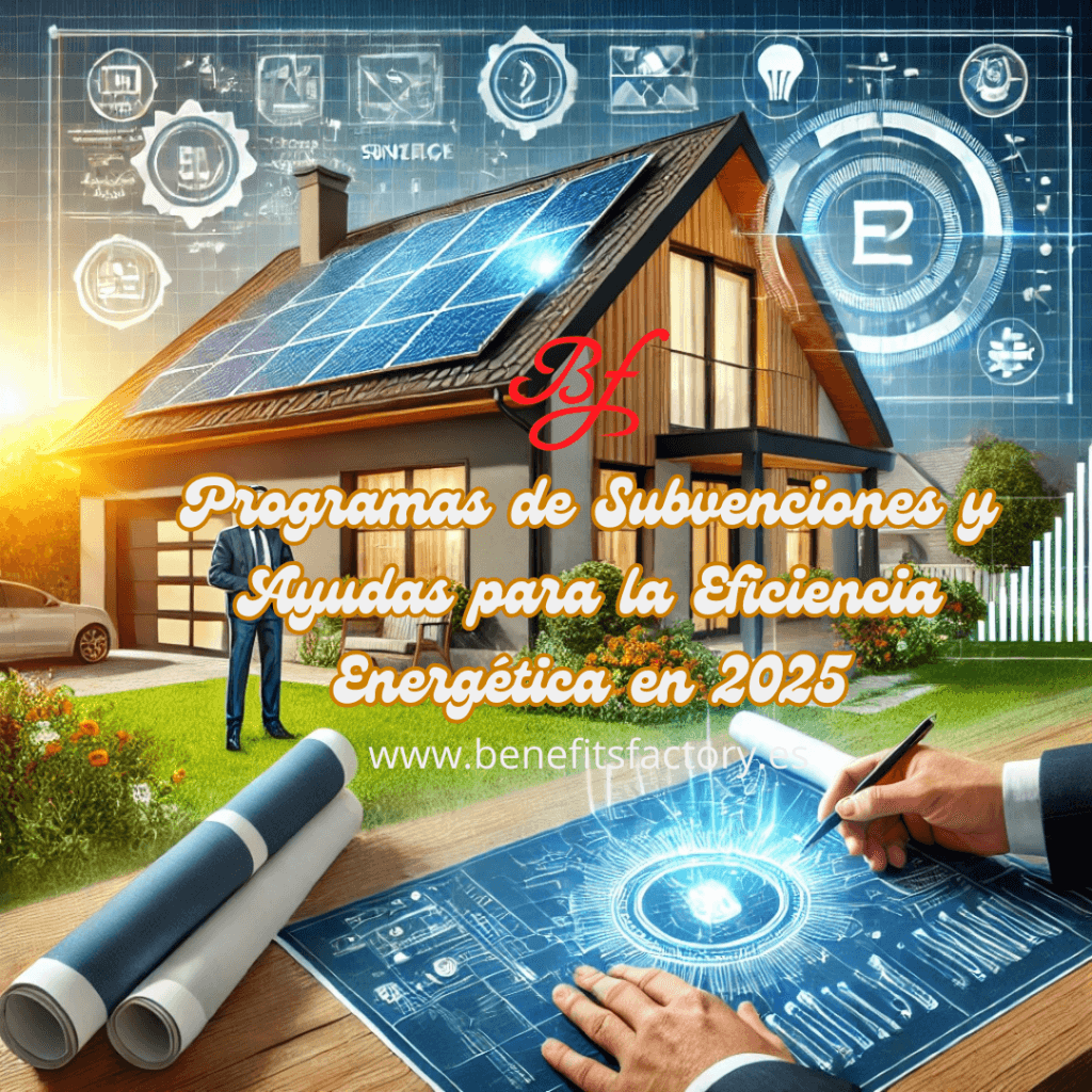 Accede a las mejores subvenciones de eficiencia energética en 2025 con BenefitsFactory. Te ayudamos gratis con trámites y asesoría. ¡Ahorra hoy! subvenciones energía 2025, ayudas eficiencia energética, fondos europeos energía, ahorro energético, rehabilitación energética, sostenibilidad, BenefitsFactory, energía renovable, aislamiento térmico, subvenciones Next Generation, programas PREE 5000, financiación energética, eficiencia energética en viviendas, trámites subvenciones, gestión energética, ahorro en la factura, proyectos sostenibles, instalación paneles solares, economía circular